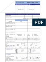 Education Loan Form