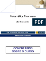 Slide Matem Tica Financeira - Modelo Aberto