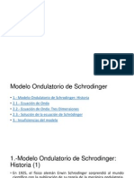 Modelo Ondulatorio de Schrodinger