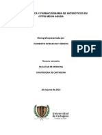 Farmacocinética y Farmacodinamia de Antibióticos en Otitis Media Aguda - Monografía