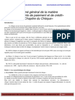 Résumé Général de La Matière Instruments de Paiement Et de Crédit (1)