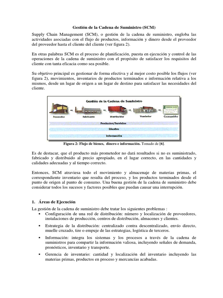 Gestión de La Cadena de Suministro | PDF | Logística | Gestión de la ...