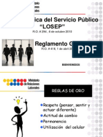 LOSEP-Ley Servicio Público