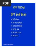 VLSI Testing - DFT and Scan