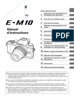 Olympus OM-D E-M10 Manuel D'instructions (Française)