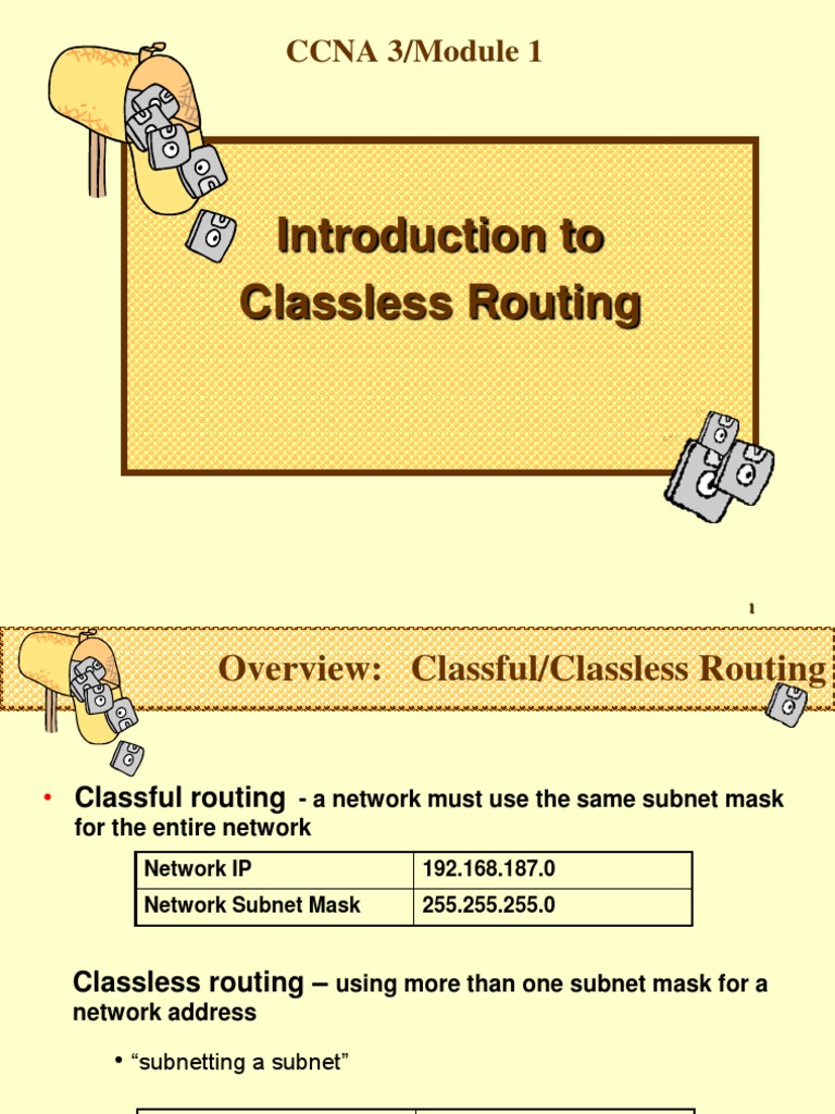 Understanding Classless Routing Protocols | PDF | Computers