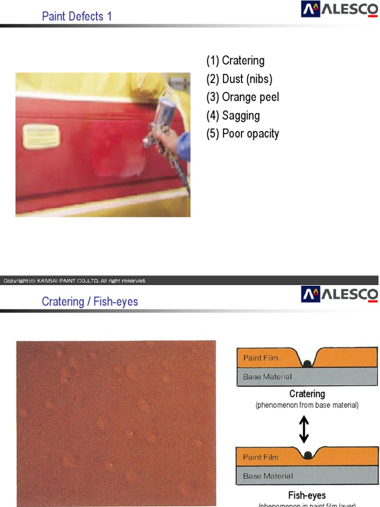 Paint Defects PDF Paint Evaporation