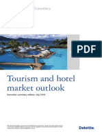 Deloitte - Tourism and Hotel Market Outlook - July 2014 - Summary - Web