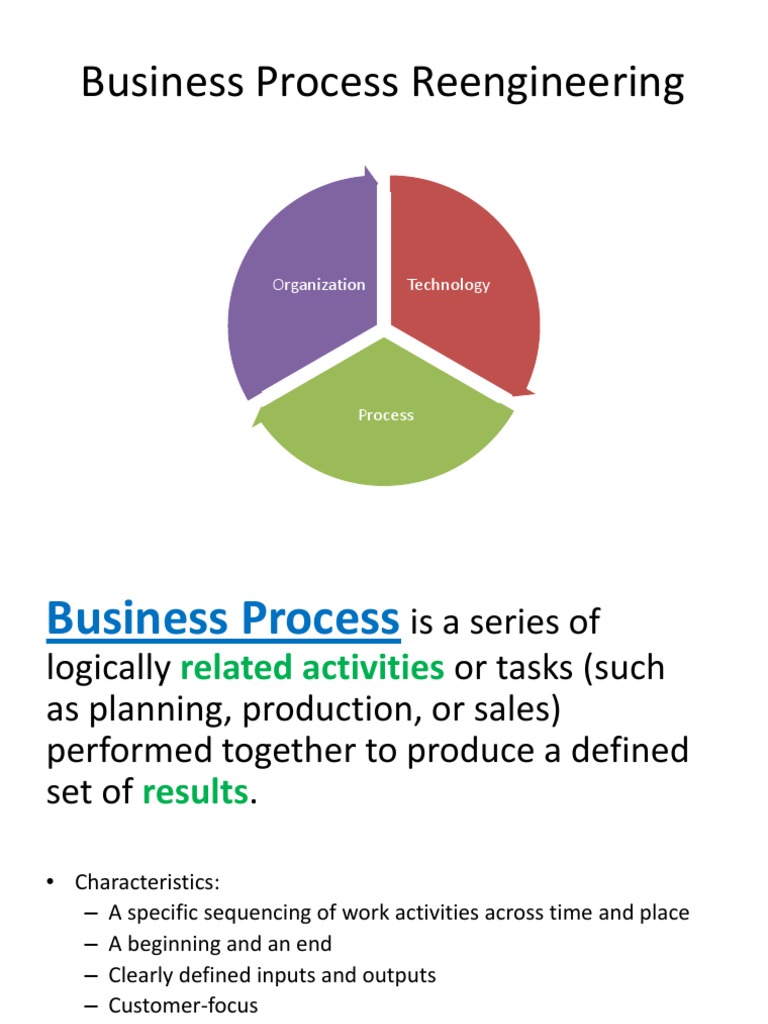 Business Process Reengineering | PDF | Business Process | Systems ...