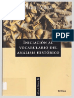 Vilar Pierre - Iniciacion Al Analisis Del Vocabulario Historico Copy