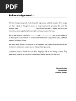 Book Acknowledgements Example | PDF