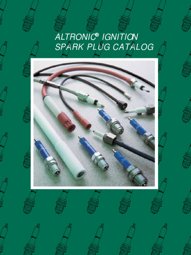 Altronic Spark Plugs | PDF | Electrical Connector | Manufactured Goods