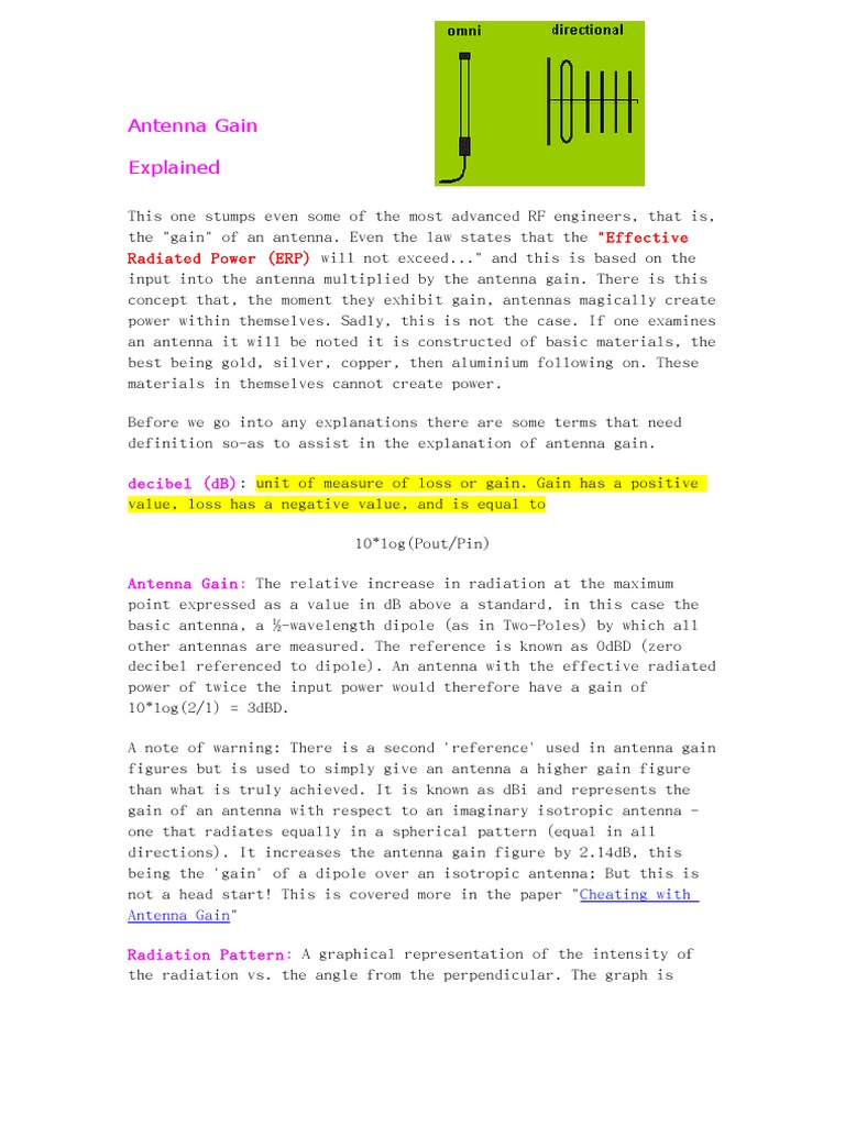 How Antenna Gain affects Range in FPV - Oscar Liang