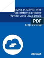 Deploying an ASP.net Web Application to a Hosting Provider Using Visual Studio