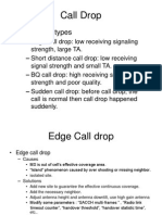 Call Drop Types and Solutions