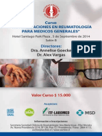 Curso Actualizaciones en Reumatología