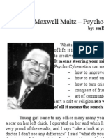 Maxwell Maltz - Psycho-Cybernetics - (Incomplete) Notes