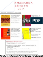 Purmamarka Ediciones Catalogo-2014