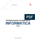 PNFI (Contenidos Programáticos)
