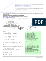 Torque Calculation