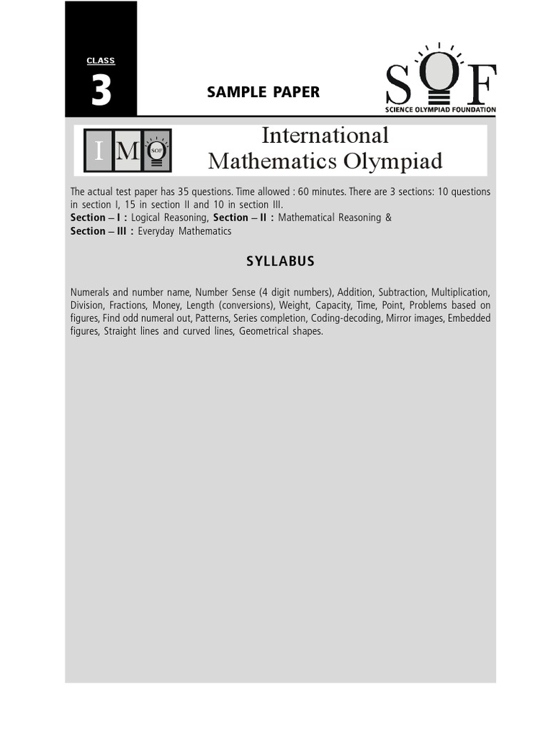 Class 3 5 | PDF