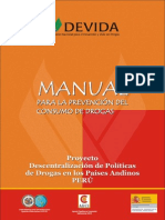 Manual de Prevencion Del Consumo de Drogas