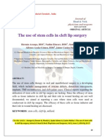 The Use of Stem Cells in Cleft Lip Surgery