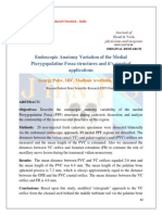 Endoscopic Anatomy Variation of The Medial Pterygopalatine Fossa Structures and It's Surgical Applications