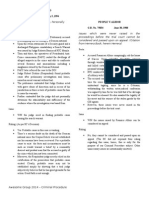 Allado V. Diokno G.R. No. 113630 May 5, 1994 People V. Albior G.R. No. 75034 June 30, 1988