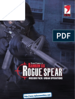 Rainbow Six - Rogue Spear - Urban Operations - UK Manual - PC