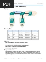 3 - Lab - Configuring VLANs and Trunking