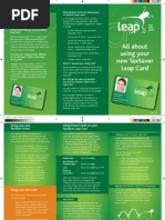 Luas Fare Structure and Leap Card Caps | PDF | Passenger Rail Transport ...