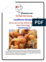 Cauliflower Recipes eBook