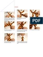 How To Knot The Tie PDF