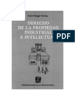 Derecho de la Propiedad Industrial e Intelectual. 