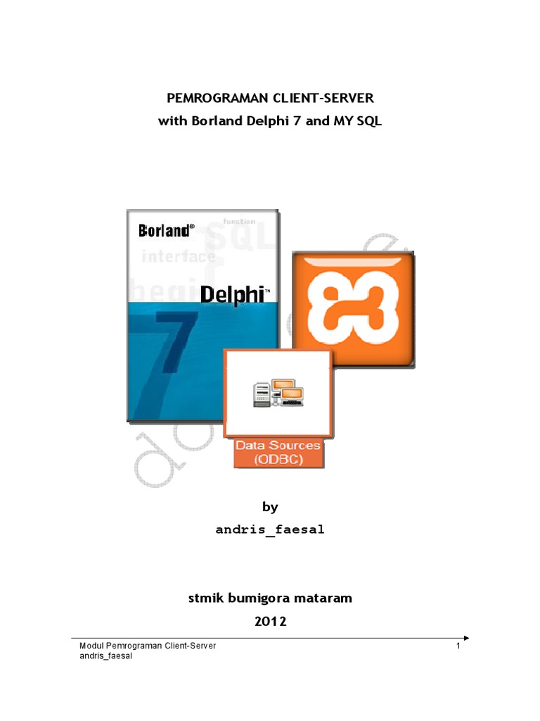 Modul Lengkap Pemrograman Client Server | PDF