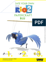 UHU Papercraft Rio2 Advanced Blu En-Us