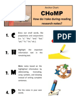 Directed Study - Chomp Anchor Chart