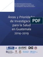 Areas y Prioridades de Investigacion para La Salud 2014