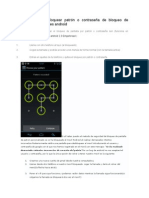 Formas de Desbloquear Patrón o Contraseña de Bloqueo de Pantalla Con Móviles Android