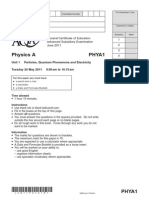 Aqa Phya1 W QP Jun11