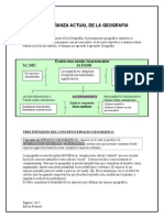 La Enseñanza Actual de La Geografia