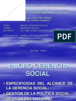 Macro Gerencia Social