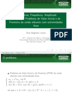 Solução PVIF Extremidades Fixas - EDP Da Onda