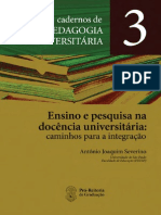 Ensiso e Pesquisa Na Docencia Universitária