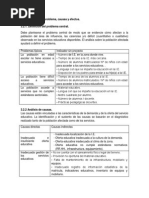 Análisis de Causas