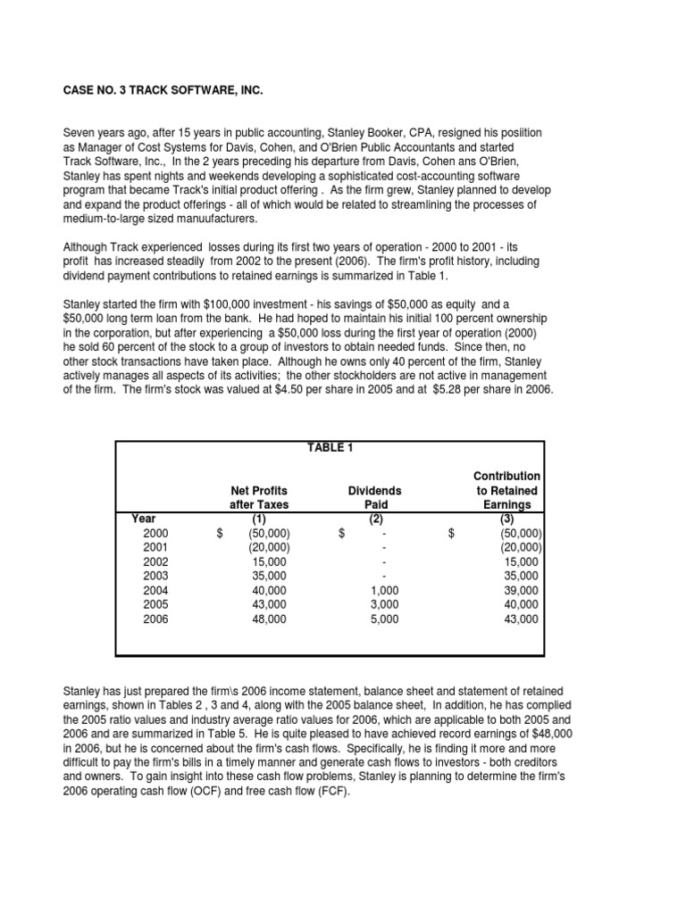 Case 3 and 4 | PDF | Retained Earnings | Expense