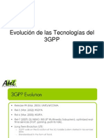 Evolucion de Las Tecnologias 3GPP