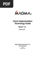 Clock Implementation