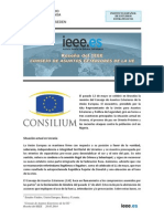 Reseña Del IEEE: Consejo de Asuntos Exteriores de La UE (Mayo 2014)